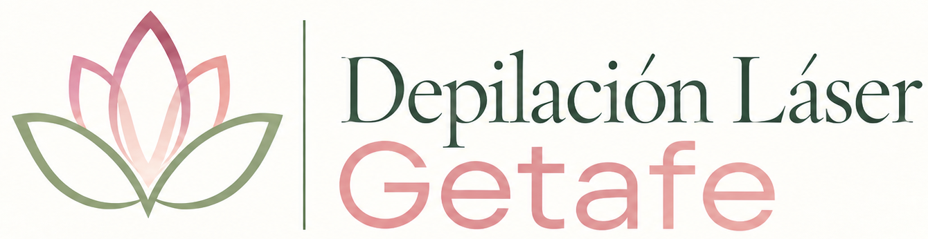 Logotipo minimalista de depilación láser